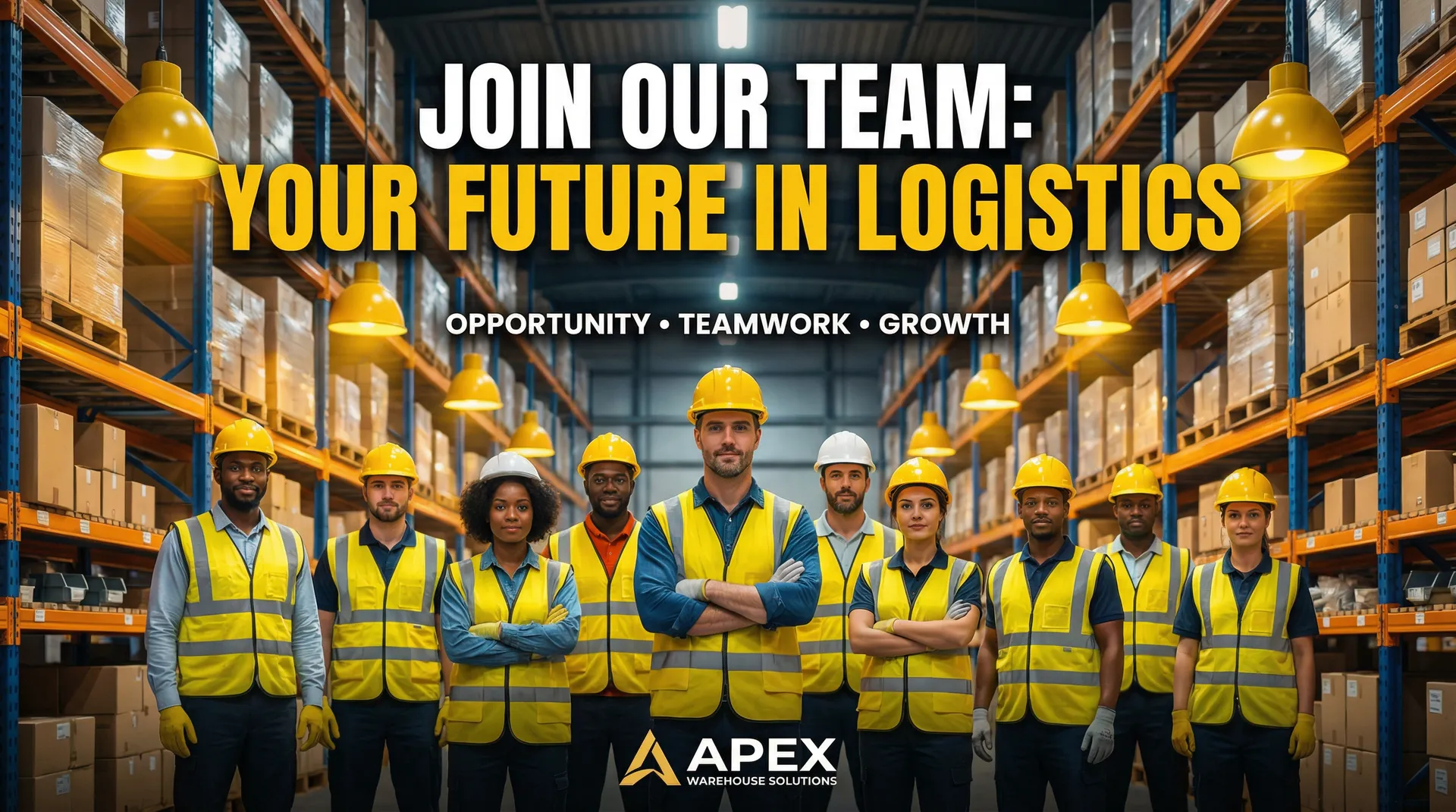 hsck黄色仓库 - 仓管员招募海报